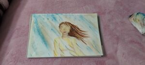 Stand in the rain - watercolor pt2