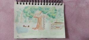 Tree House from Finding Our Way by Rachel Wood